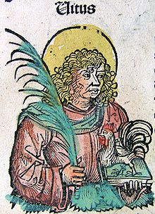 St. Vitus was the patron saint of the Freifechter Guild (St. Vitus also honor from the Greek Orthodox Church) 